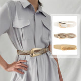 Valentina | Women Belt with Woven Design and 38.5 Inch Length