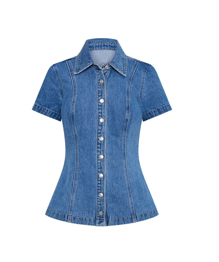 Dakota |  Women's Denim Two Piece Set Skirt