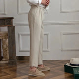 Jasper | Men's Pants with High Waist and Straight Legs