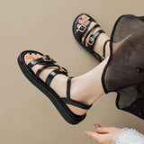 Paloma | Women's Sandals with 3-Strap and Cushioned Sole