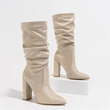 Madison | Women Boots with Pleated Shaft and Toe