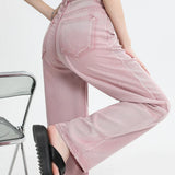Cecile | Women's Loose Fit Full Length Jeans with High Waist