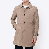 Adrian | Men Coat with Structured Fit and Versatile