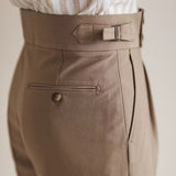 Alexander | Men's Trousers with Side Adjusters and Pleats