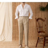 Grayson | Men's Cotton Seersucker Cuban Collar Shirt