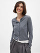 Camille | Women Cardigan With Knit Round Neck