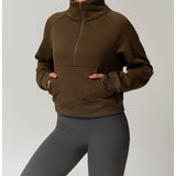 Taylor | Women's Half-Zip Fleece Hoodie for Workout and Training