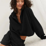 Faye | Women's Cropped Hoodie with Relaxed Fit and Soft Fabric Blend