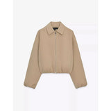Sydney | Women's Minimalist Puffer Jacket with Relaxed Fit and Elastic Hem