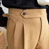 Ryker | Men's Shorts with Waist Buckle and Buttons