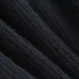 Nina | Women's Wool Knit Wide Leg Pants with High Waist