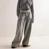 Roxy | Women's Wide Leg Denim Jeans with Low Waist