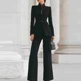 Eleanor | Women's Blazer Two Piece Set Trousers