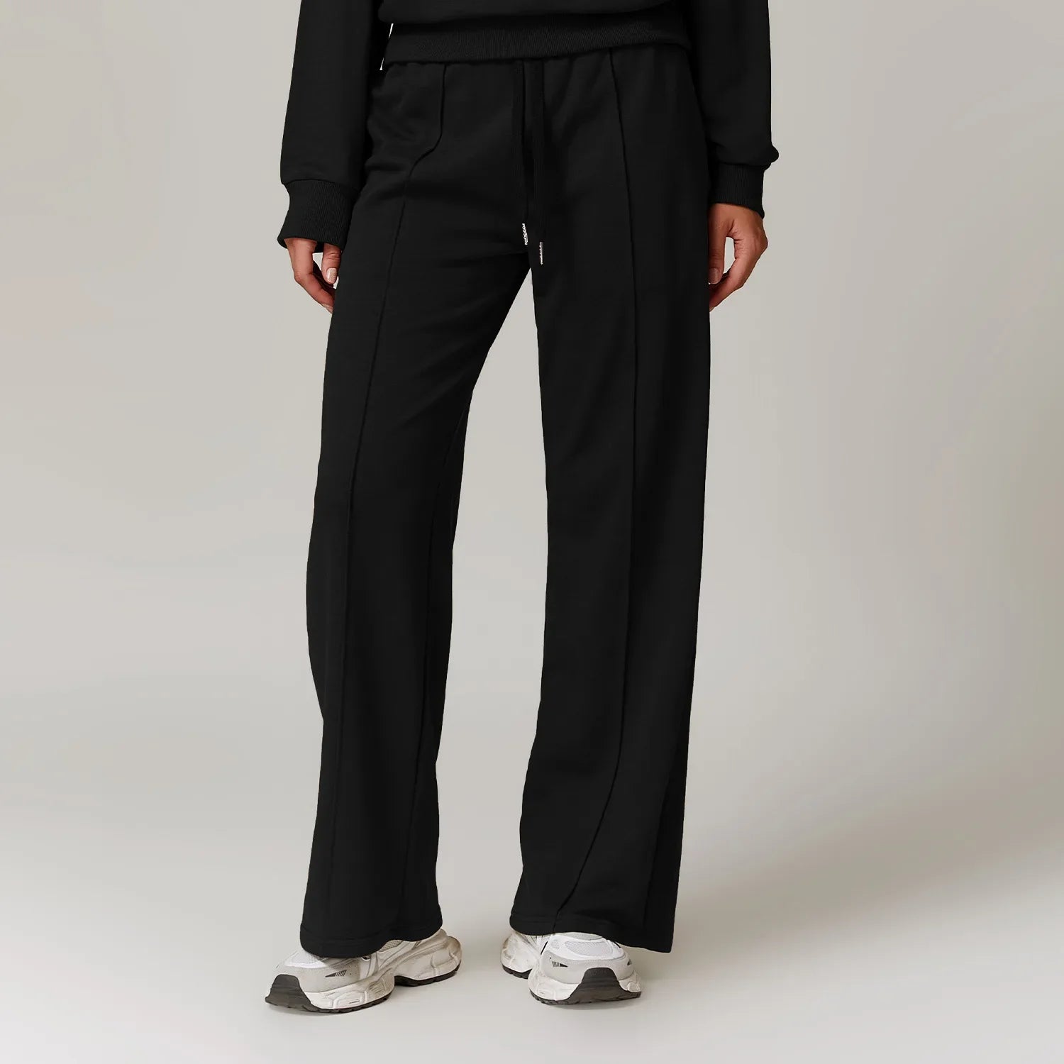 Antonia | Women's High Waisted Running Pants with Elastic Waist