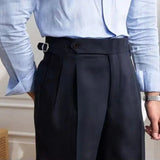 Ryker | Men's Shorts with Waist Buckle and Buttons