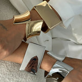 Astra | Women Bangles with Asymmetrical Design and Stainless Steel