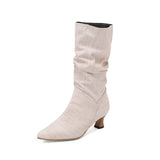 Serene | Women's Boots with Slip-On and Pointed Toe