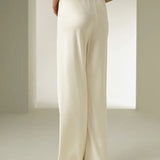 Elara | Women's Wide Leg Trousers with Elastic Waistband