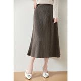 Elowen | Women's Skirt with A-line and Elastic Waist