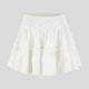 Viora | Women's Skirt with Stretch Waist and Ruffle Layers