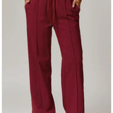 Antonia | Women's High Waisted Running Pants with Elastic Waist