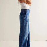 Audrey | Women's Loose Fit Wide Leg Jeans with High Waist