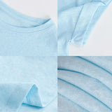 Genevieve | Women Tee With Cotton Linen Oversized Fit