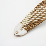 Valentina | Women Belt with Woven Design and 38.5 Inch Length