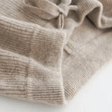 Nina | Women's Wool Knit Wide Leg Pants with High Waist
