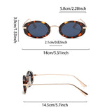 Monaco | Vintage Sunglasses with Polarized Lenses and Oval Frame