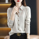 Windsor | Women Cardigan With Wool Blend Buttoned Front