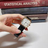 Estoria | Women Wrist Watch with Square Case and Roman Numerals