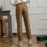 Jasper | Men's Pants with High Waist and Straight Legs