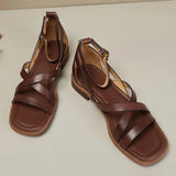 Ravello | Women's Sandals with Leather Straps and Buckle