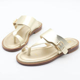 Valencia | Women's Leather Sandal with Buckle and Support