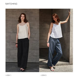 Nora | Women’s Linen V-Neck Camisole Top