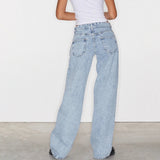 Miley | Women's Wide Leg Jeans with Mid Waist