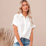Zürich | Women Shirt With Cotton Linen Blend