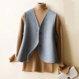 Nathaniel | Men Wool Vest with Structured Layering