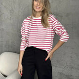 Marinière | Women Tee With Striped Pattern Design