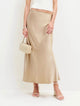 Sienna | Women's Skirt with Satin Fabric and Standard Fit