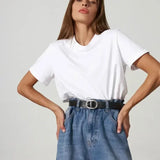 Elise | Women Tee With Relaxed Fit And Cotton