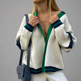 Christina | Women Cardigan With Cotton Knit Fabric