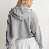 Faye | Women's Cropped Hoodie with Relaxed Fit and Soft Fabric Blend