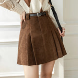 Diana | Women's Skirt with High Waist and Pleats