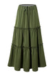 Lorette | Women's Skirt with Drawstring Waist and Side Pockets