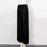 Amelia | Women's Pants with Elastic Waist and Drawstring Tie