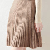 Theodora | Women's Skirt with High Waist and Umbrella Cut