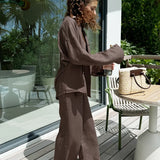Ellis | Women's Cotton Two Piece Set Trousers