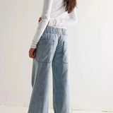 Audrey | Women's Loose Fit Wide Leg Jeans with High Waist